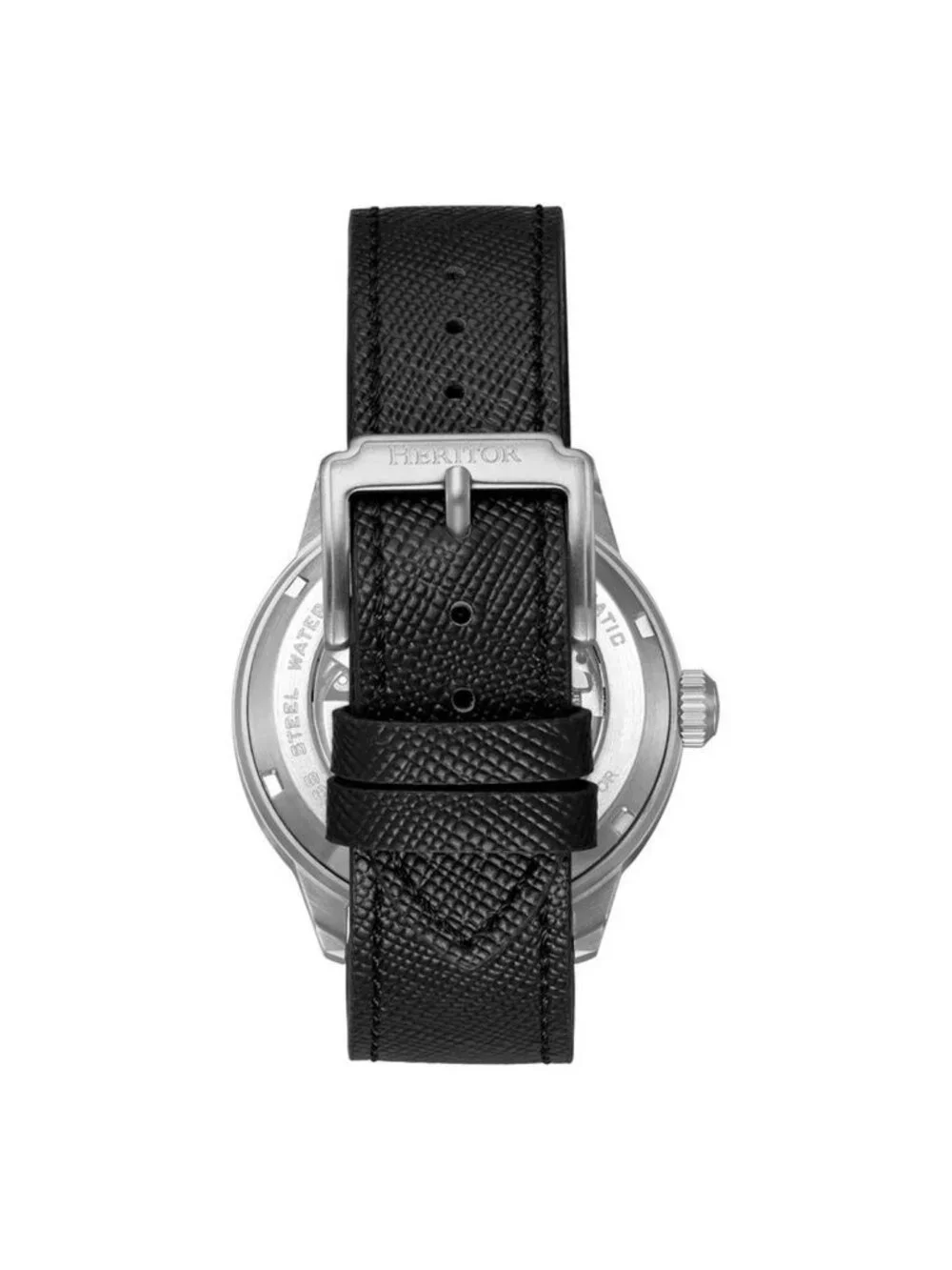 NWT Heritor Argento Automatic Black Dial Men's Watch